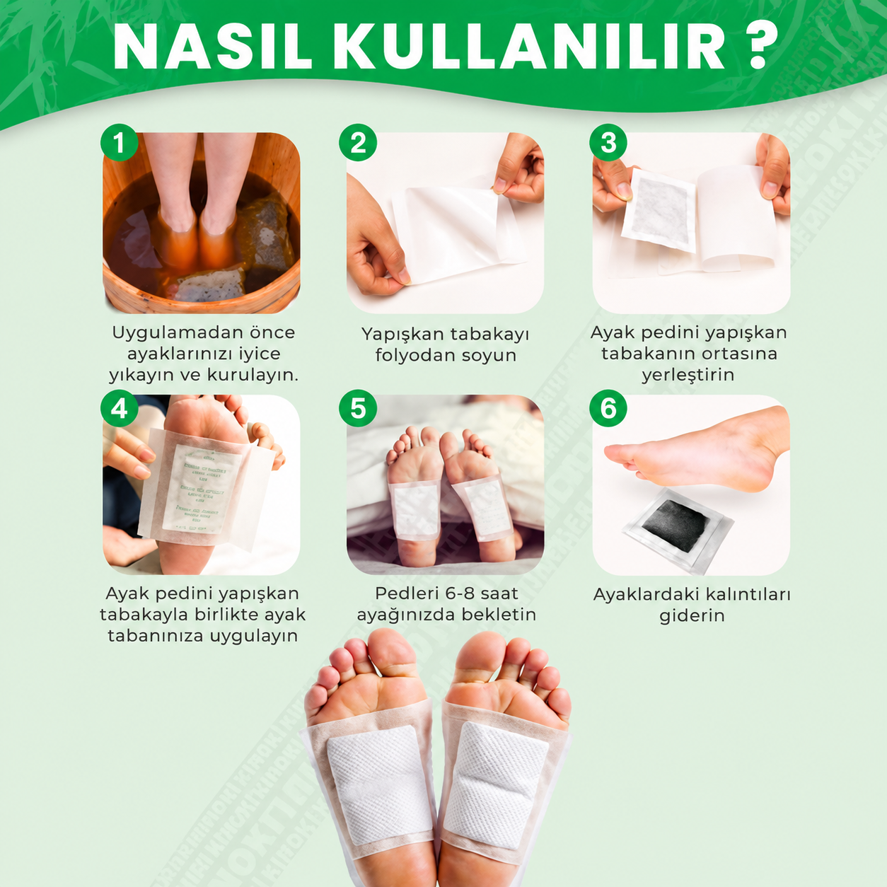Zenovitatr ™ Detoks Ayak Bandı (10 Adet)