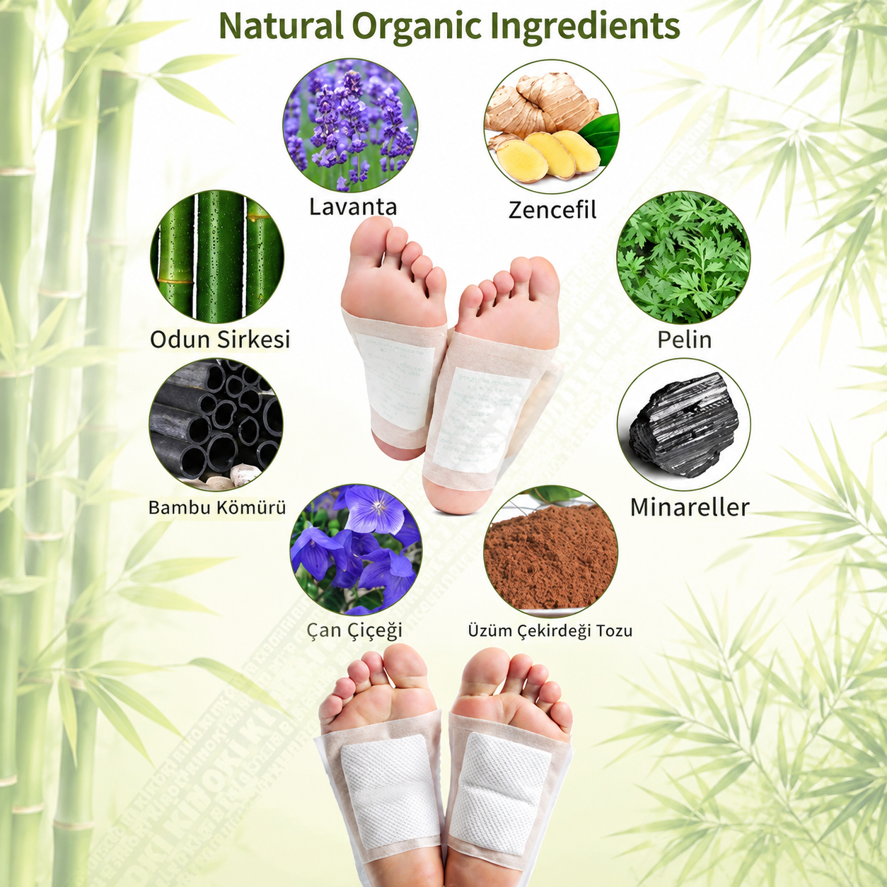Zenovitatr ™ Detoks Ayak Bandı (10 Adet)