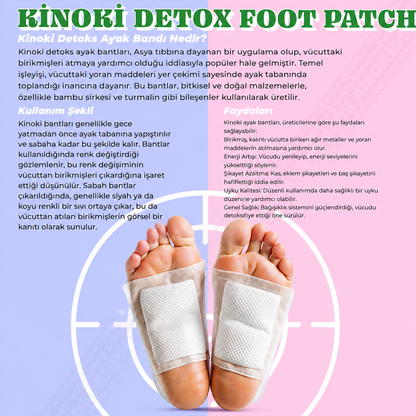 Zenovitatr ™ Detoks Ayak Bandı (10 Adet)