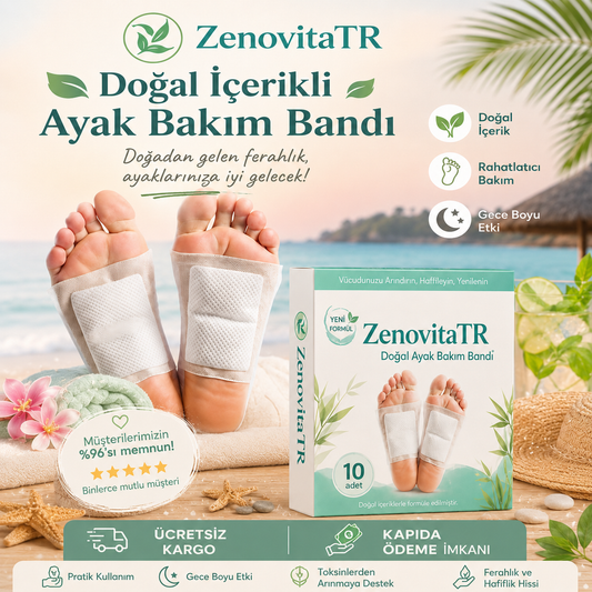 Zenovitatr ™ Detoks Ayak Bandı (10 Adet)